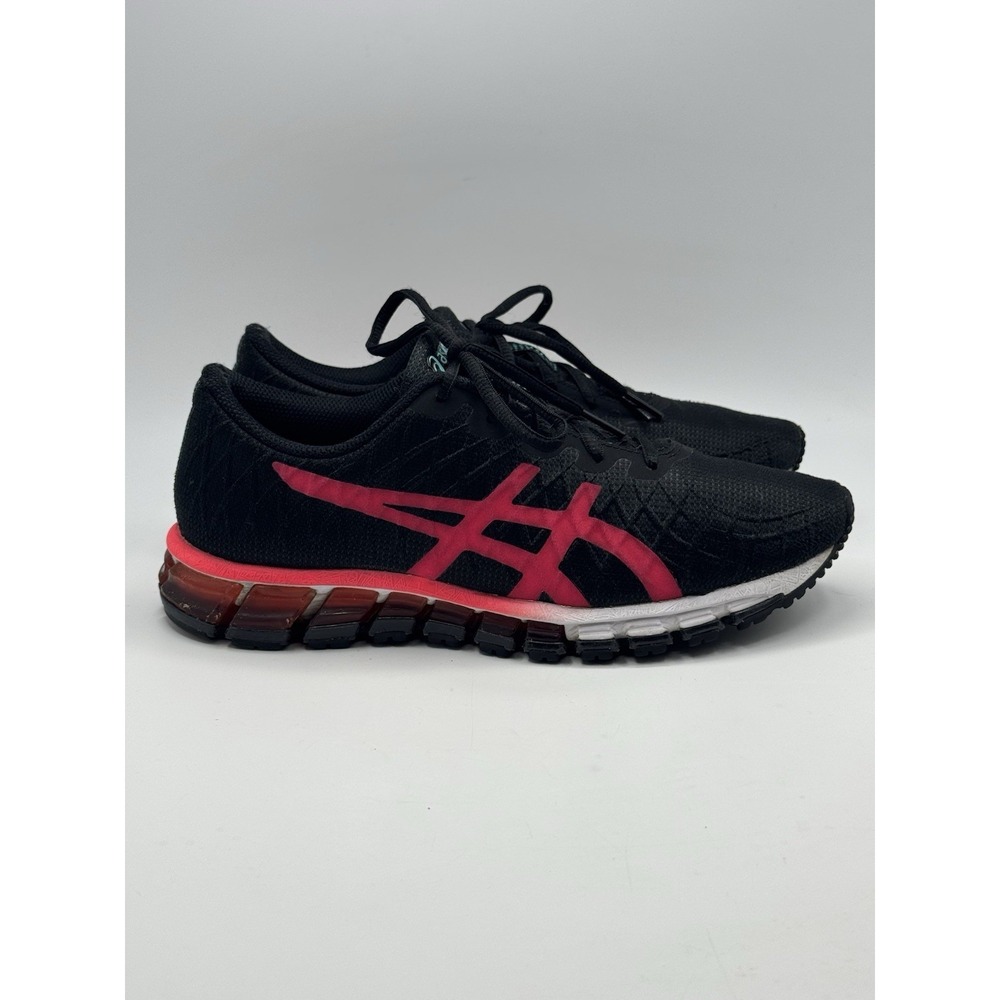 Asics Gel-Quantum 180 Women's Sneakers Size 8.5 Black Laser Pink Athletic Shoes